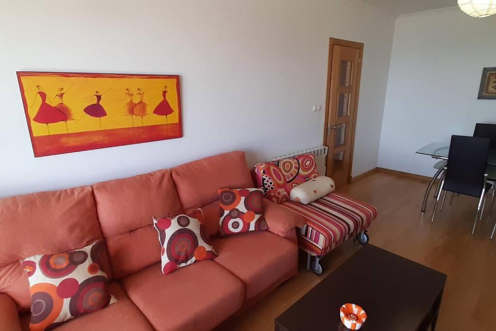 Apartamento 1ª Linea Con Vistas A La Playa Leilighet San Cibrao Eksteriør bilde