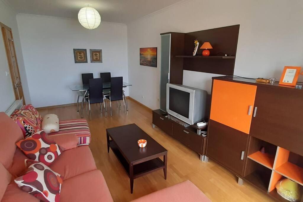 Apartamento 1ª Linea Con Vistas A La Playa Leilighet San Cibrao Eksteriør bilde