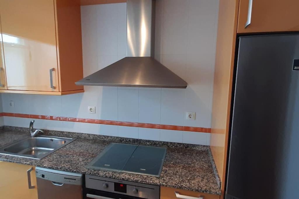 Apartamento 1ª Linea Con Vistas A La Playa Leilighet San Cibrao Eksteriør bilde